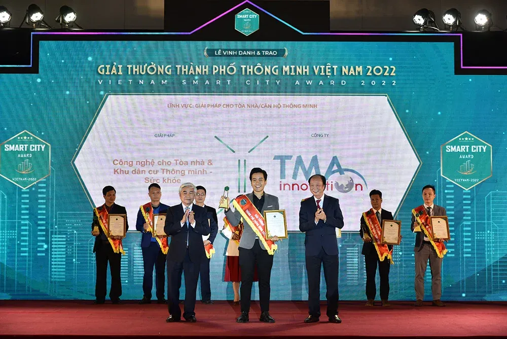 TMA Innovation đạt hai Giải thưởng thành phố thông minh Việt Nam 2022