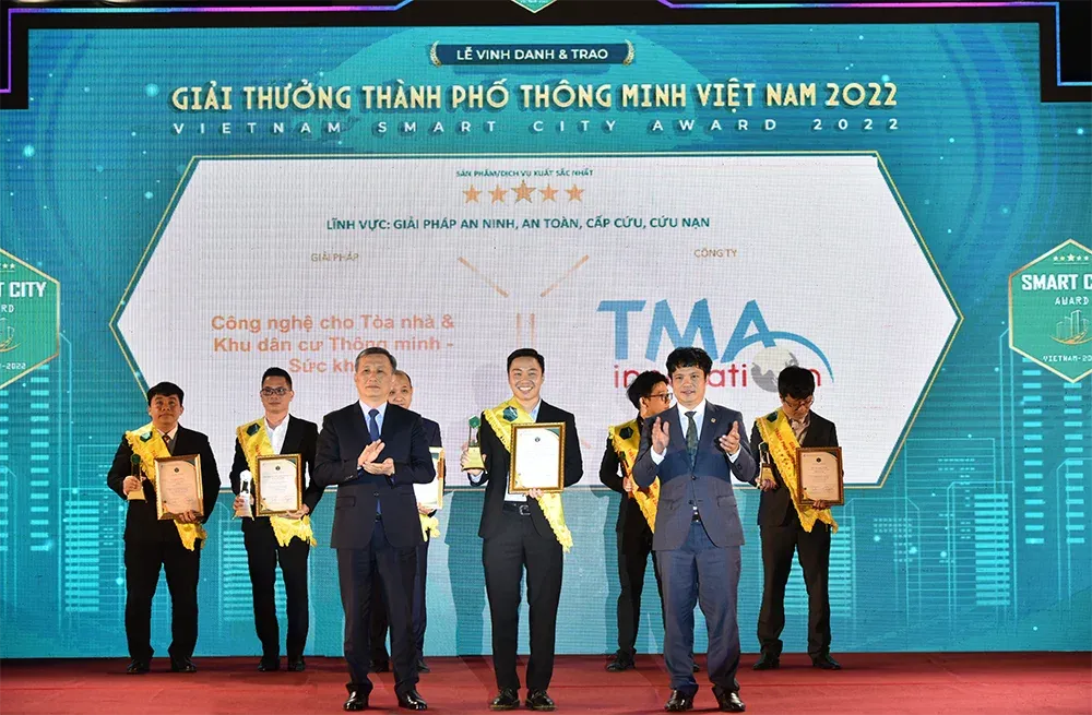 TMA Innovation win two Vietnam Smart City Awards 2022